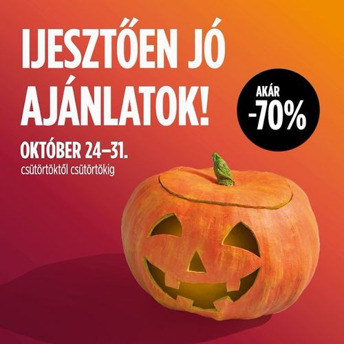 Ijesztően jó halloween ajánlatok a Premier Outlet Budapestben! 🎃 Október 24. és 31. között, csütörtöktől csütörtökig...